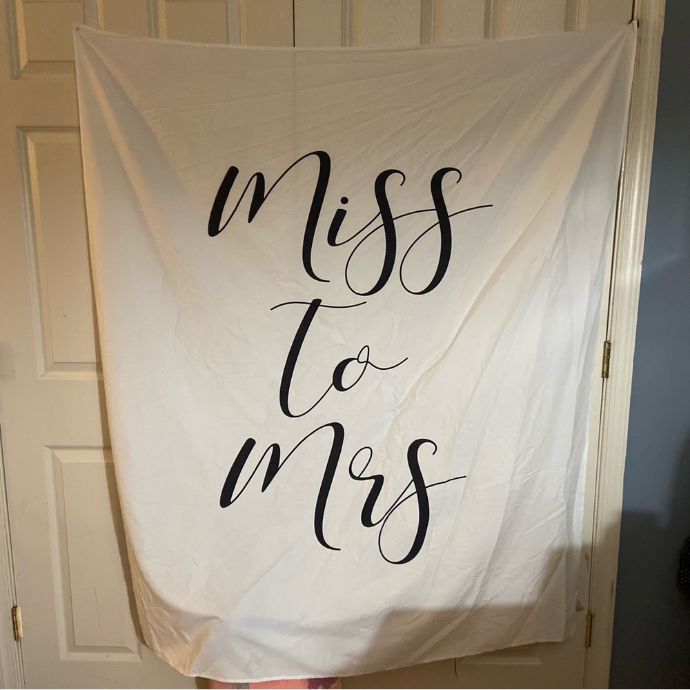 Miss to Mrs banner